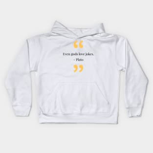 philosophy quotes Kids Hoodie